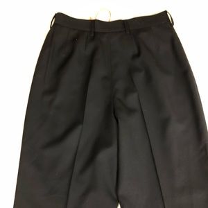 Worldly Things Women's Black 100% Wool Pants